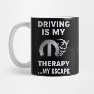 Driving is my therapy Mug